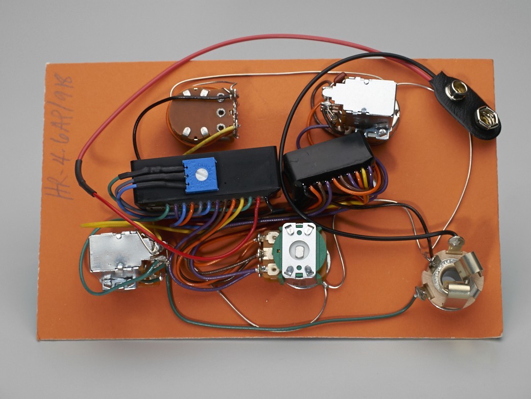 Bartolini Active Preamp Hr4.6Ap (VolBlendMidTrebl/Bass) Custom Shop