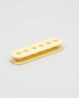 BOBBIN FOR HUMBUCKER SCREW SIDE 50mm STRING SPACING CREAM