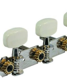 STANDARD AXE ACIER NICKEL BOUTONS CREAM (PACK)