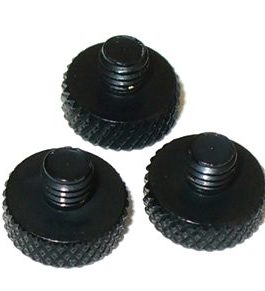 REPLACEMENT TREMOL-NO SCREWS BLACK (3PCS)