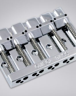 5-STRING OMEGA BASS BRIDGE CHROME