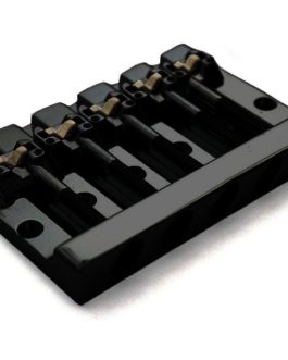 *HIPSHOT KICKASS BASS BRIDGE 5 STRINGS BLACK (MOUNT STYLE 1)