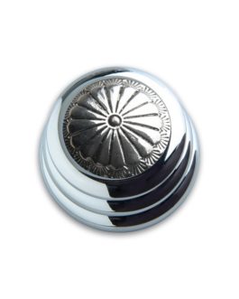 !! DISCONTINUED !! Q-PART RINGO CHROME CONCHO