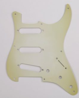 SSS PICKGUARD ’57 AGED 8 HOLES