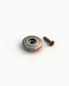 ROUND BASS STRING RETAINER AGED