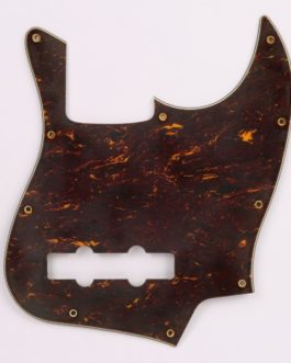 60’S TORTOISE STYLE JAZZBASS PICKGUARD 3-PLY 10 HOLES AGED