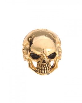 Q-PART JUMBO SKULL I GOLD