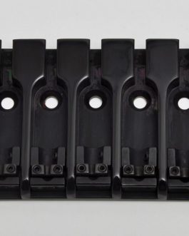 *GOLDO 5-STRING 3-D TOP LOAD BASS BRIDGE BLACK (16.8mm +/-1mm PITCH)