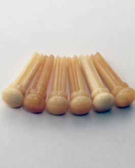 STAINED BONE BRIDGE PINS (SET OF 6)