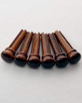 SNAKEWOOD BRIDGE PINS 5.1mm (6 Pcs No End pin)