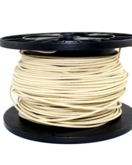 GAVITT FIL DE CABLAGE TISSU 22AWG BLANC/ 22AWG VINTAGE CLOTH WIRE WHITE (30M)