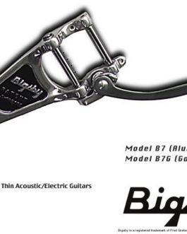 BIGSBY B7 ALU – NO BRIDGE