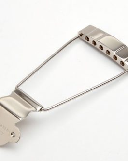 DUESENBERG 3-STEP DESIGN TRAPEZE TAILPIECE NICKEL AVEC VIS (150mm)