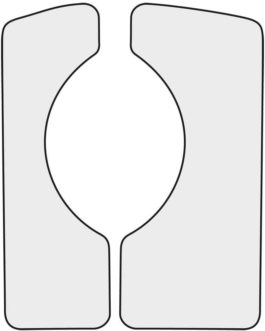 ELECTROSTATIC TRANSPARENT FACEGUARD FOR ACOUSTIC