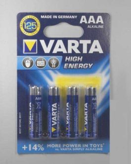 VARTA SET 4 PILES LONG LIFE ALKALINE 1.5 VOLTS TYPE LR03