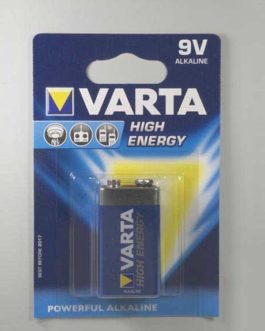 VARTA PILE  LONG LIFE ALKALINE 9 VOLTS TYPE 6LR61 (SOUS BLISTER)