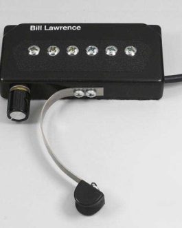 BILL LAWRENCE USA ACOUSTIC GUITAR PICKUP WITH ADJUSTABLE POLE PIECES BK