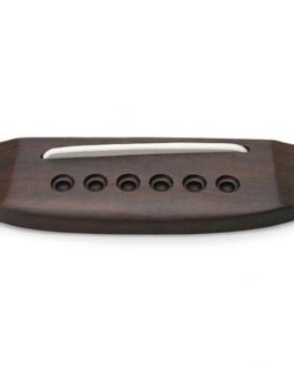 CHEVALET FOLK ROSEWOOD VERNIS AVEC SILLET LEFT HAND (155x40mm)