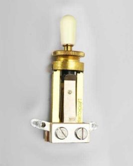 TOGGLE SWITCH XTRA LONG POUR LP SWITCHCRAFT GOLD