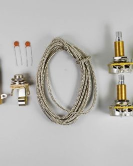 LP WIRING KIT (CTS LP POTS, SWITCHCRAFT JACK&SWITCH, WIRE,ETC)