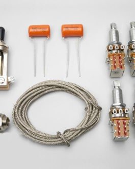 JIMMY PAGE LES PAUL WIRING KIT (4x PUSH-PULL,SWITCHCRAFT,ETC)