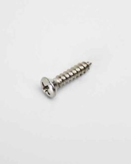 PICKGUARD SCREWS  FENDER® STYLE STAINLESS STEEL (BULK 100PCS)