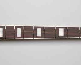 JAZZ BASS ROSEWOOD 10″ 20F BINDING & BLOCK INLAYS LBF HI- GLOSS