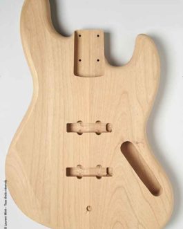 HOSCO® JAZZ BASS® BODY ALDER 2pcs CNC MACHINE ONLY UNFINISHED