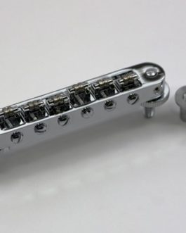 TONEPROS TUNEOMATIC 4.5mm SMALL POSTS W/ ROLLER SADDLES CHROME