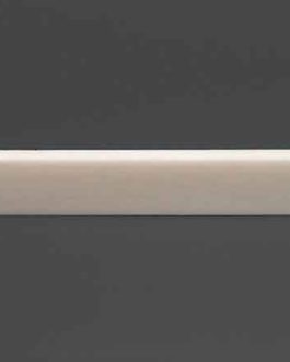 BONE SADDLE BLANK WHITE 83 x 12 x 3.2mm