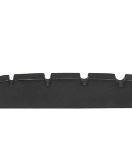 BLACK TUSQ XL NUT BASS SLOTTED 4 STRINGS 41×4.6×8.8 E-G=31.1 (10 PCS)