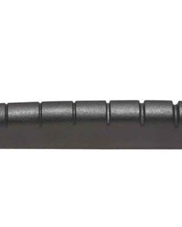 BLACK TUSQ XL NUT GIBSON® STYLE SLOTTED 43.6×4.9×9.4 E-e=35.5 (10 PCS)