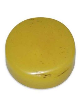 BOUTON ROND JAUNE 13 x 6.20mm DIA (6)