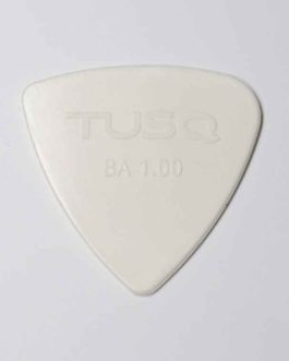 TUSQ PICK BI-ANGLE BRIGHT / WHITE 1.00mm (4 PCS)