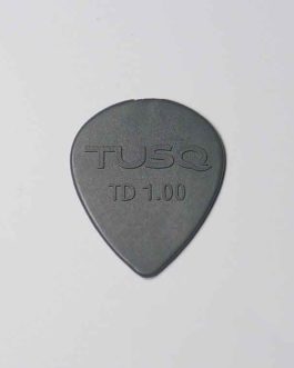 TUSQ PICK TEARDROP DEEP / GRAY 1.00mm (6 PCS)