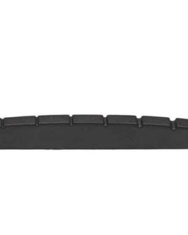 BLACK TUSQ XL NUT FENDER® STYLE SLOTTED FLAT BOTTOM 44.8×3.3×6.5 E-e=34.6