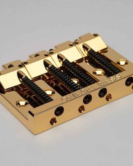 4-STRING OMEGA BASS BRIDGE GOLD