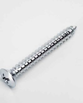 VIS MANCHE/NECK SCREW CHROME SHORT BULK (50)