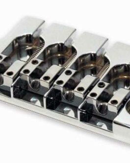 HIPSHOT SUPERTONE GIBSON® REPLACEMENT BASS BRIDGE 3 POINTS CHROME