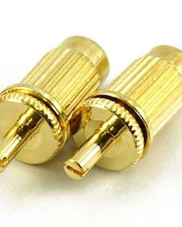 ADAPTER 8mm TO 4mm GOLD (PAIR)