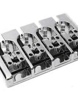 HIPSHOT A STYLE BASS BRIDGE 4 STRINGS 19mm BRASS CHROME