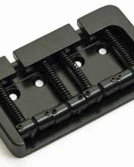 HIPSHOT B STYLE BASS BRIDGE 4 STRINGS 19mm ALU BLACK