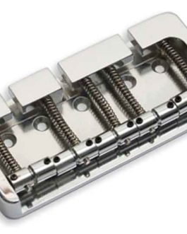 HIPSHOT B STYLE BASS BRIDGE 5 STRINGS 19mm ALU CHROME