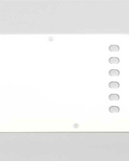 TREMOLO PLATE WHITE 1-PLY E-E 52.5mm