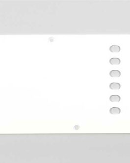 TREMOLO PLATE WHITE 3-PLY .090″ E-E 56mm