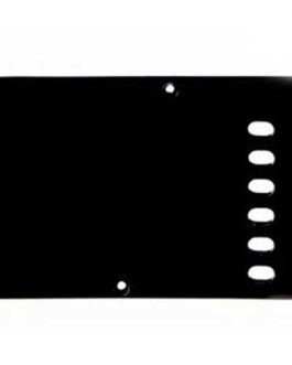 TREMOLO PLATE BLACK 1-PLY E-E 56mm LEFT HAND