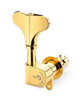 SCHALLER M4 LIGHT 180 BASS MACHINE HEAD 4×1 GOLD