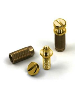 TONEPROS LOCKING STUDS SMALL CAPS INCH GOLD + TOOL