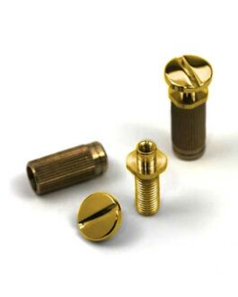 TONEPROS LOCKING STUDS LARGE CAPS INCH GOLD + TOOL