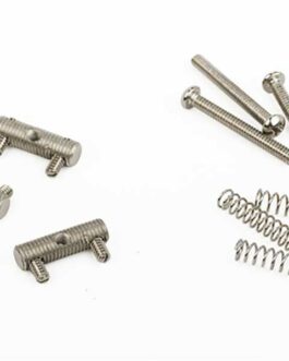 FENDER® AMERICAN VINTAGE TELECASTER® THREADED BRIDGE SADDLES NICKEL (3)